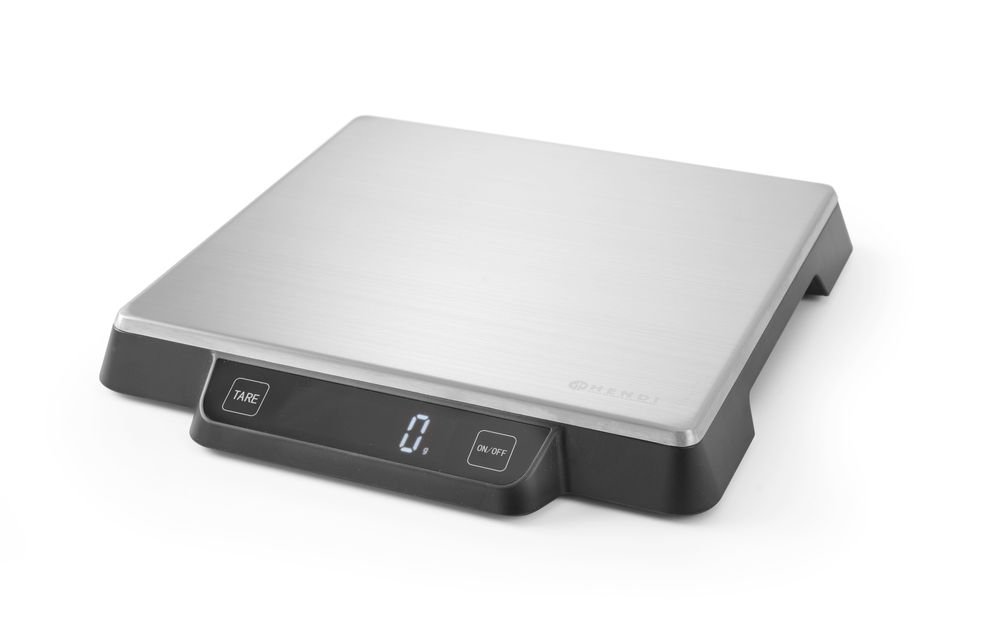 Küchenwaage 15 kg, HENDI, 266x269x(H)34mm
