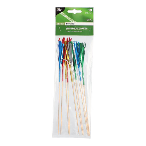 240 Deko-Picker 15,5 cm "Feuerwerk" 69120 Deko-Picker 15,5 cm "Feuerwerk"