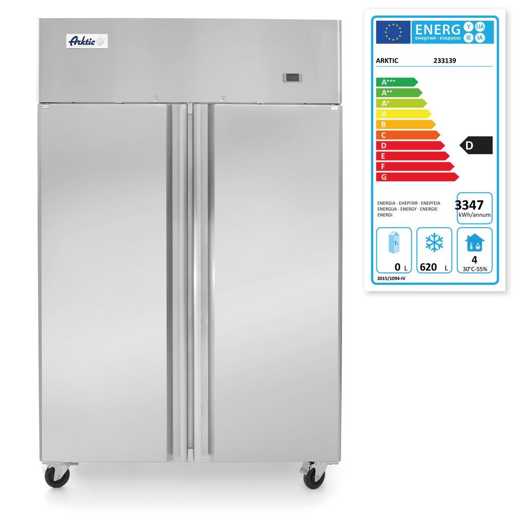 Gefrierschrank mit 2 Türen 900L, Arktic, Profi Line, 230V/750W, 1200x740x(H)1950mm