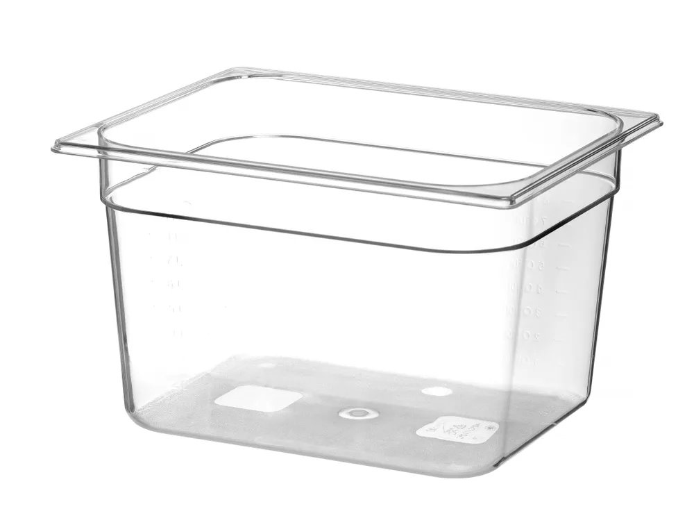 Gastronorm-Behälter 1/2, Profi Line, GN 1/2, 12,5L, Transparent, 325x265x(H)200mm Gastronorm-Behälter 1/2, Profi Line, GN 1/2, 12,5L, Transparent, 325x265x(H)200mm