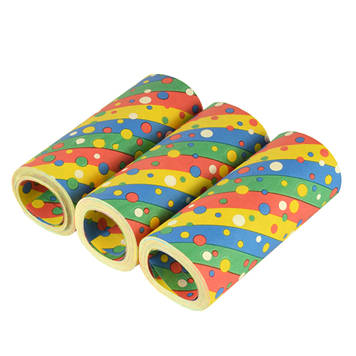 1800 Riesenluftschlangen 15 m "Confetti" flammhemmend