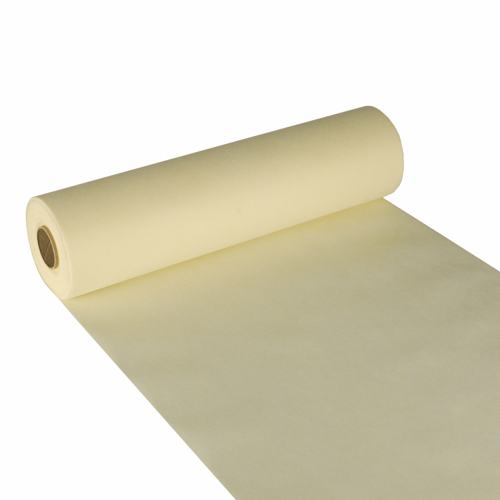 112 Tischläufer, stoffähnlich, Vlies "soft selection" 24 m x 40 cm creme