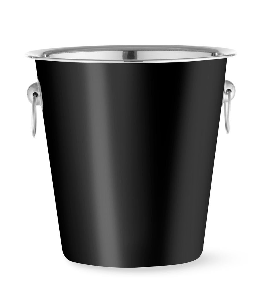 Champagnerkühler, BarUp, 3,3L, Schwarz, ⌀220x(H)190mm Champagnerkühler, BarUp, 3,3L, Schwarz, ⌀220x(H)190mm