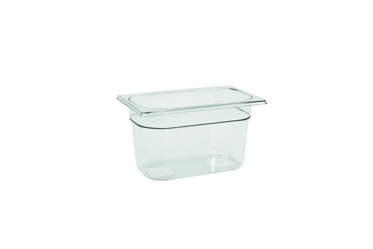 GN 1/4 Behälter, 150 mm, transparent
