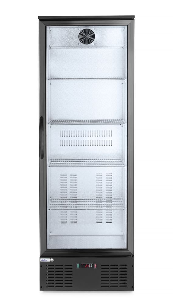 Backbar-Kühlschrank mit einer Tür, Arktic, 300L, Schwarz, 220-240V/195W, 600x528x(H)1820mm