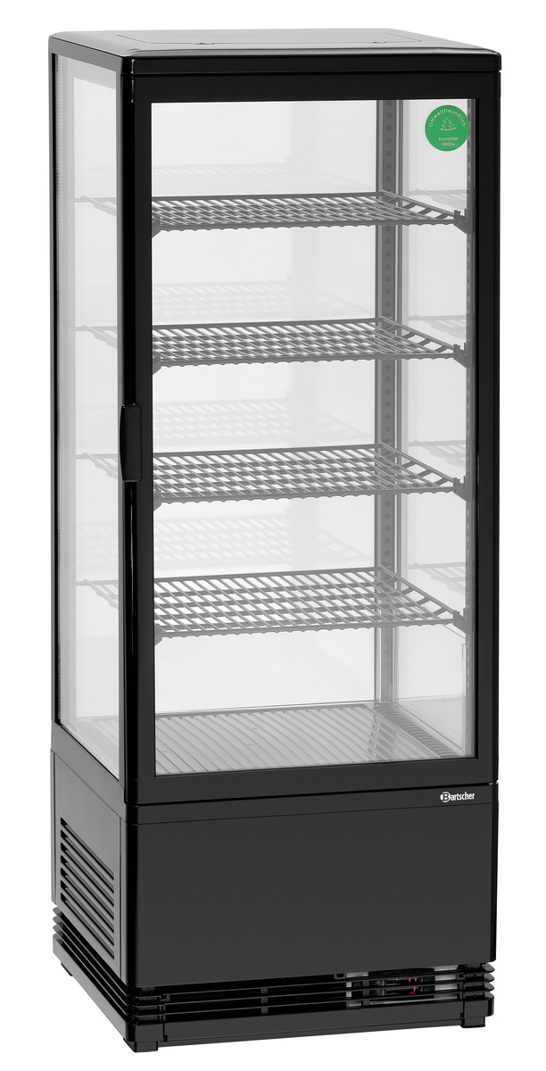 Mini-Kühlvitrine 98L-SW Mini-Kühlvitrine 98L-SW