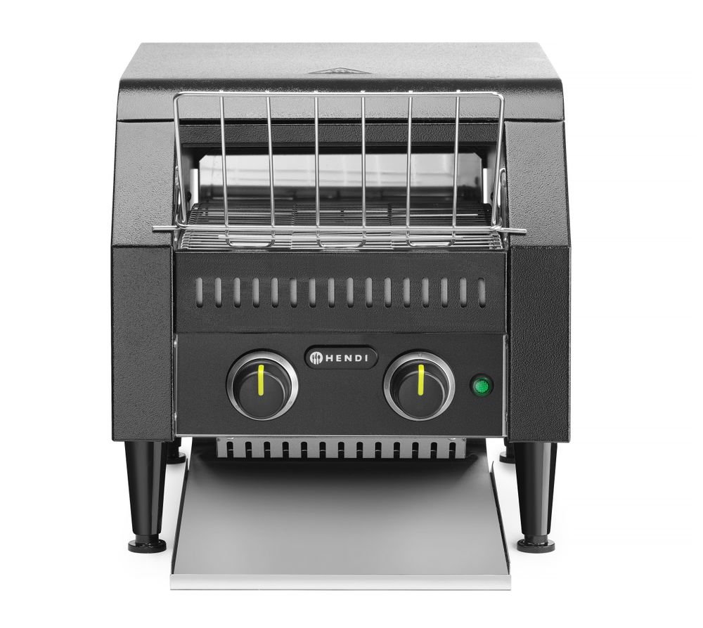 Durchlauf-Toaster, doppelt, HENDI, Silber, 230V/2240W, 418x365x(H)390mm Durchlauf-Toaster, doppelt, HENDI, Schwarz, 230V/2240W, 418x368x(H)387mm