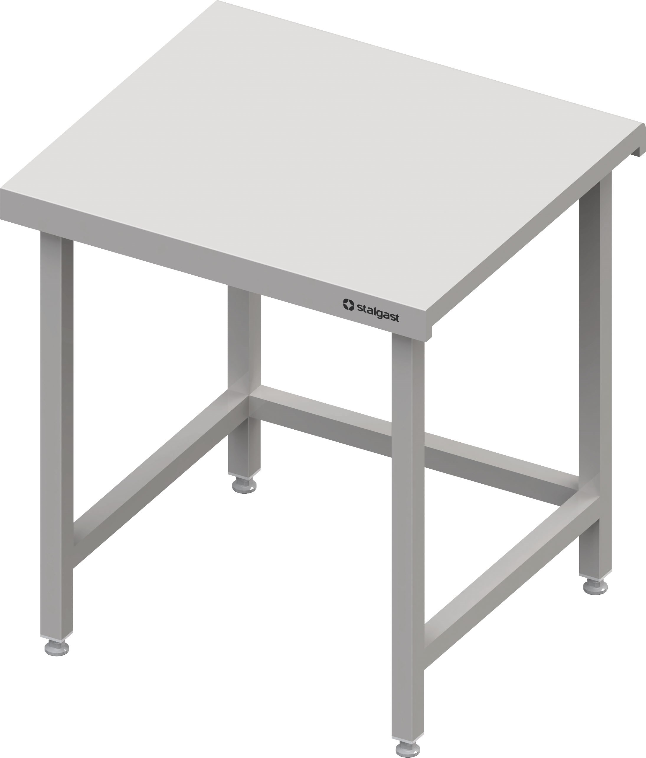 Kassenstation 800x750x880 mm Edelstahlarbeitsplatte Kassenstation 800x735x880 mm Granitabdeckung "Standard G1"