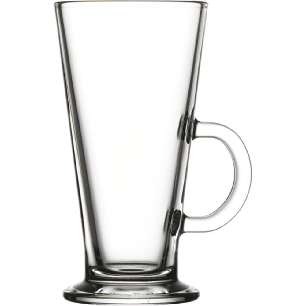 Latte Macchiato-Glas mit Henkel, Serie Colombian, 0,36 Liter