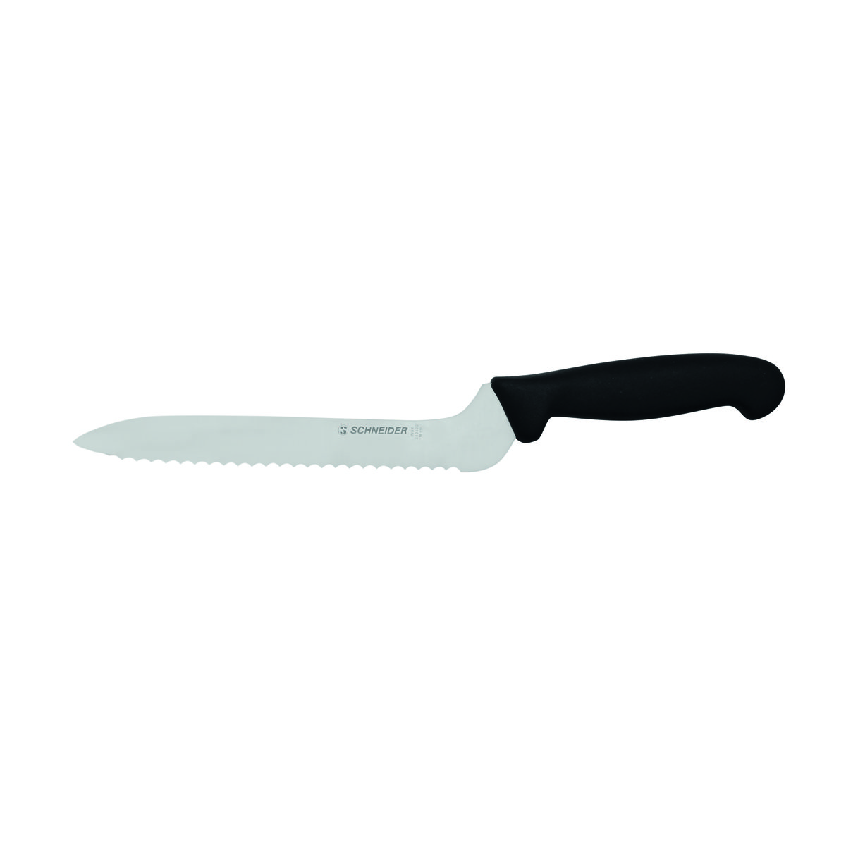 Brotmesser Spezial, Welle, abgewinkelter Griff
