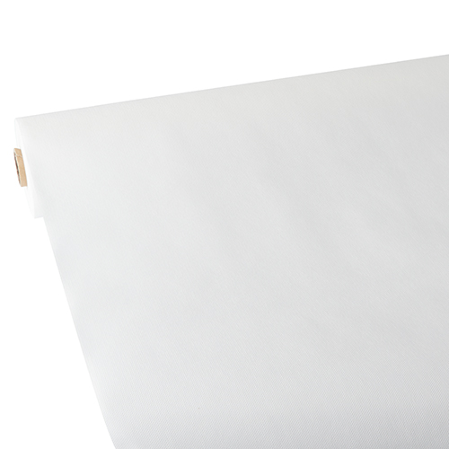 80 Tischdecke, stoffähnlich, Vlies "soft selection" 25 m x 1,18 m weiss