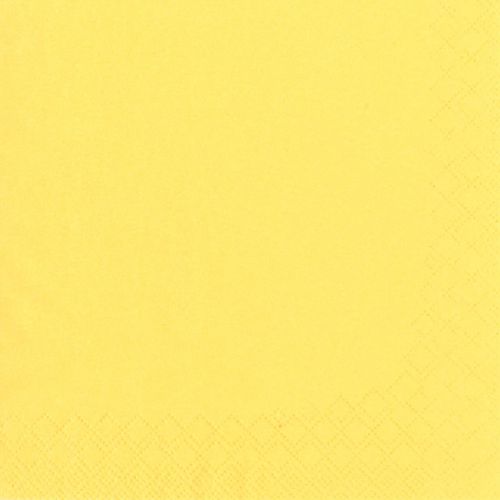 20000 Servietten, 3-lagig 1/4-Falz 40 cm x 40 cm gelb