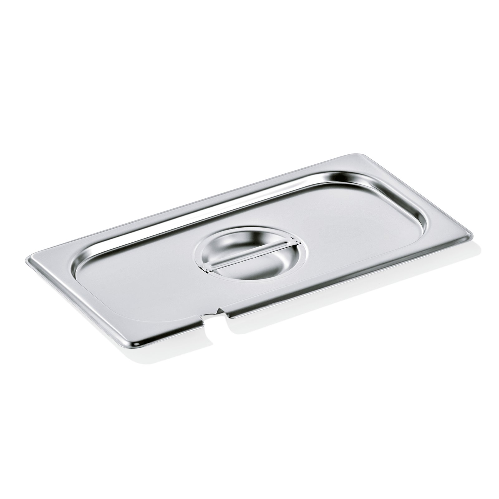 GN 1/3 Deckel mit Löffelaussparung GN 90