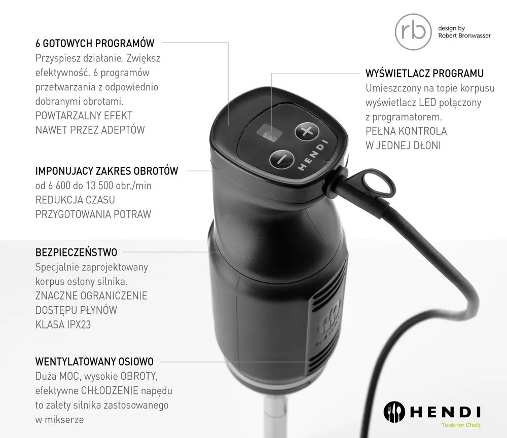 Stabmixer BLEND, 220-240V/250W, ⌀71x(H)450mm