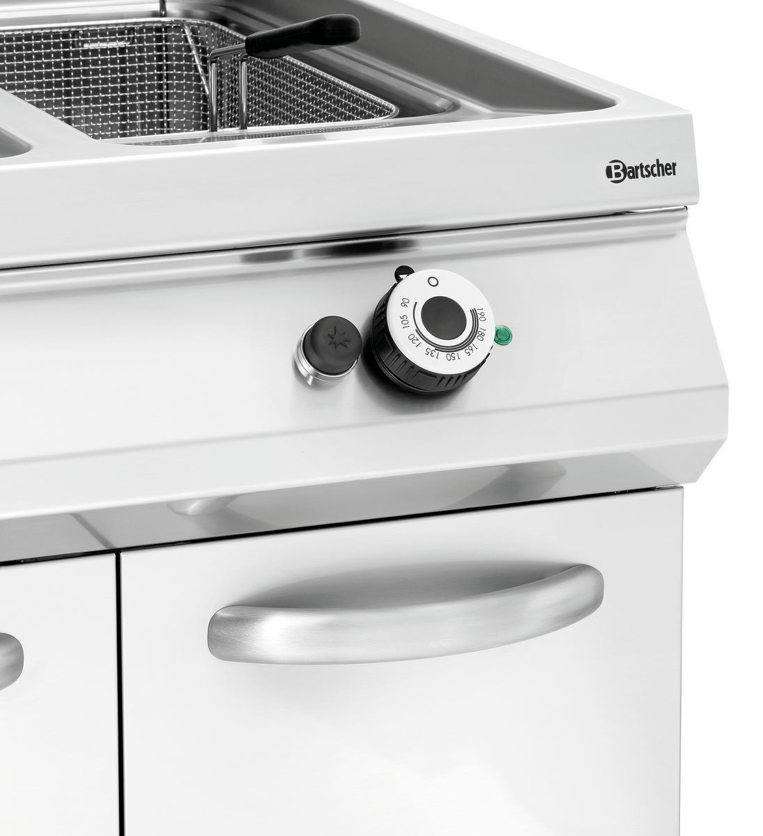 Gas-Standfritteuse, 2 Becken Gas-Standfritteuse, 2 Becken