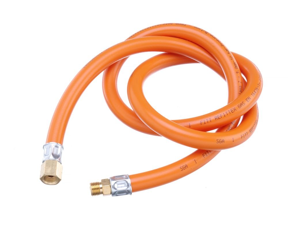 Gasschlauch für Hockerkocher, HENDI, Schlauch-Baugruppe Gasschlauch für Hockerkocher, HENDI, Schlauch-Baugruppe