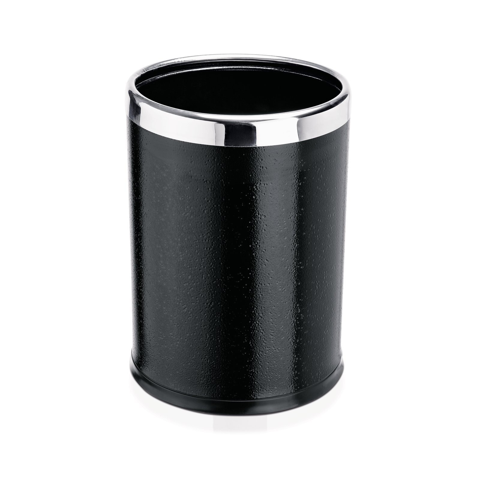 Papierkorb Ø 22 cm, Höhe 31,5 cm, schwarz