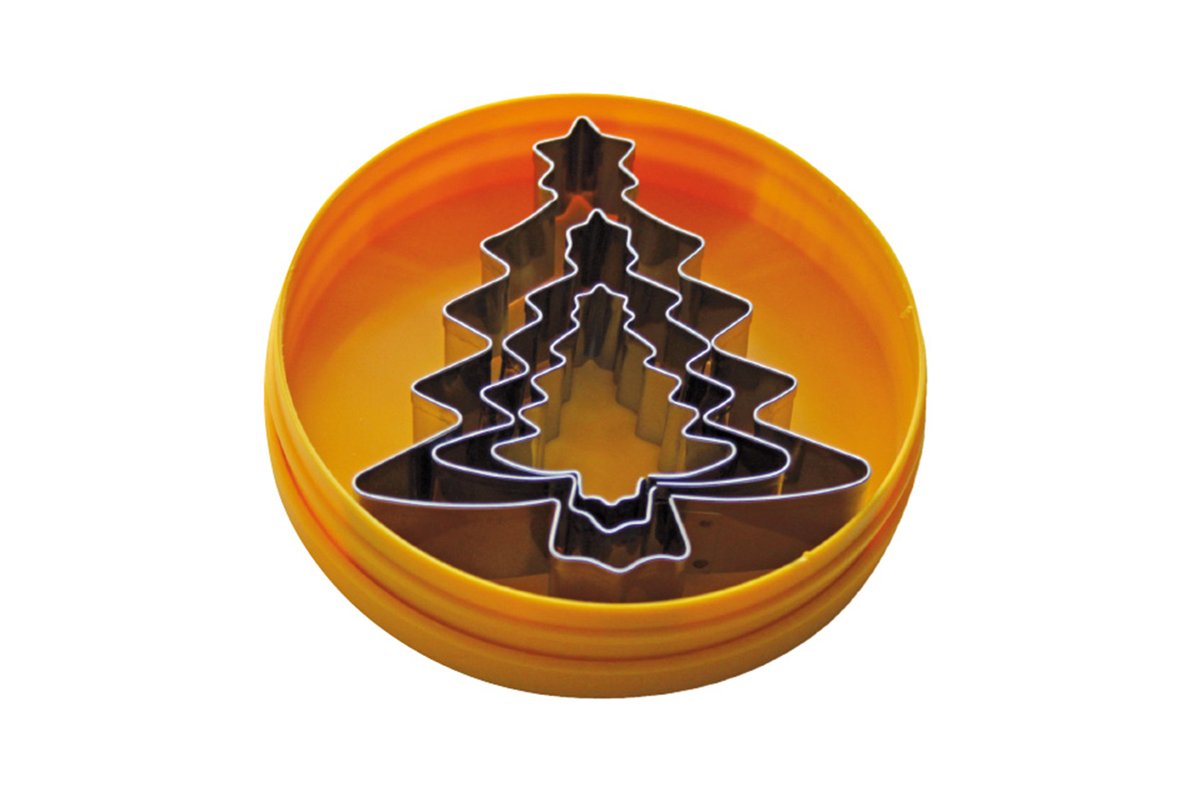 Dekor-Ausstecher im Satz "Tannen" Dekor-Ausstecher im Satz "Tannen"