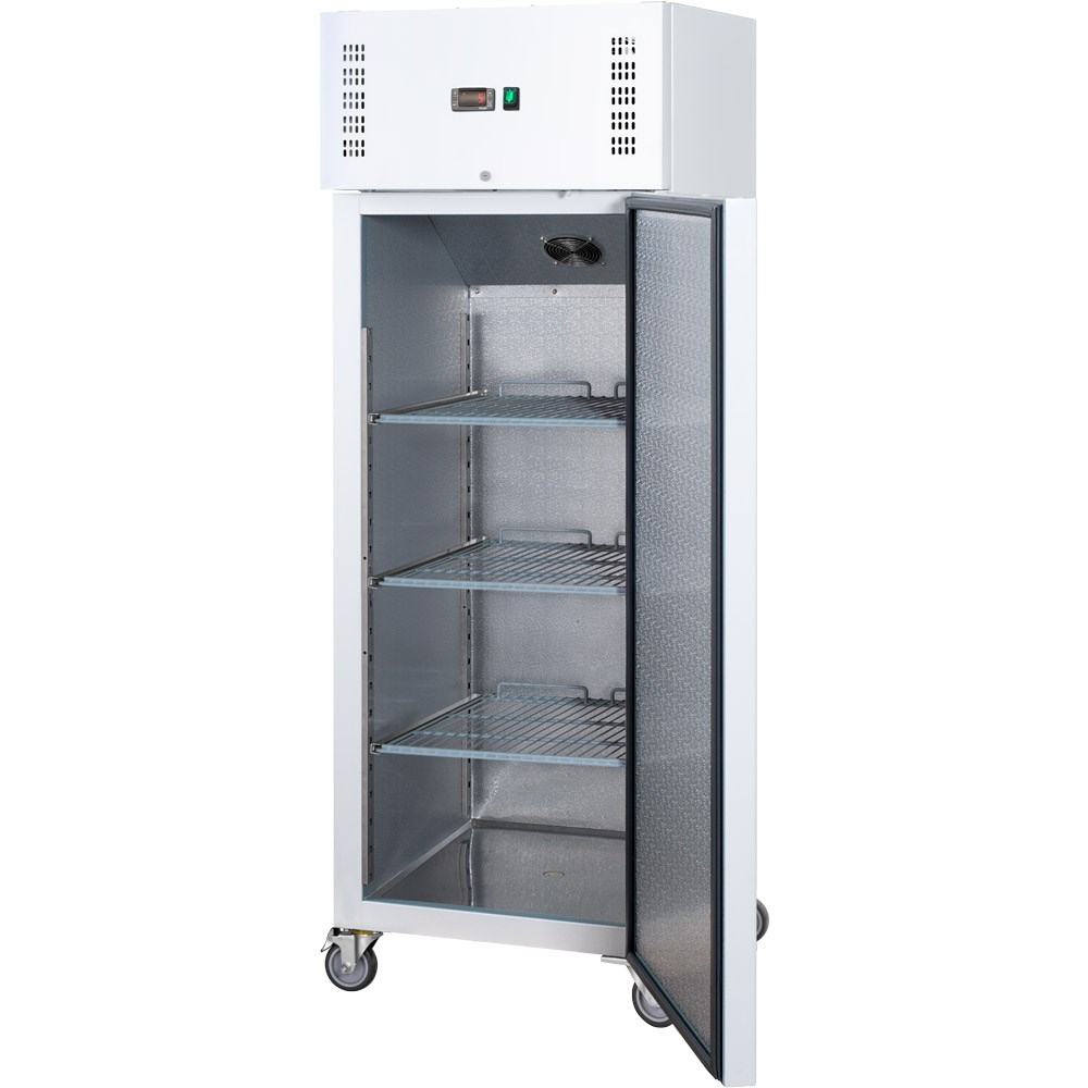 STARLINE Kühlschrank GN 2/1, weiß, fahrbar, 680x810x2000 (BxTxH), 0,175 kW