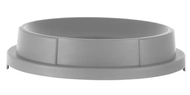 Offener Deckel für Abfalleimer rund, AmerBox, Passend für 691038, Hellgrau, ⌀570x(H)135mm Offener Deckel für Abfalleimer rund, AmerBox, Passend für 691038, Hellgrau, ⌀570x(H)135mm