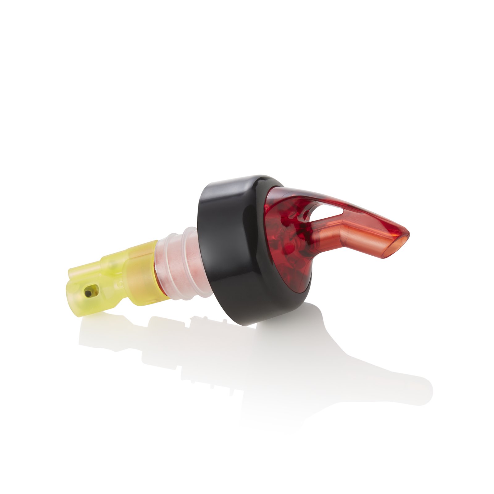 Ausgießer Set, 5,0 cl, gelb, Set á 12 Stück, Kunststoff, Edelstahl Ausgießer Set, 5,0 cl, gelb, Set á 12 Stück, Kunststoff, Edelstahl