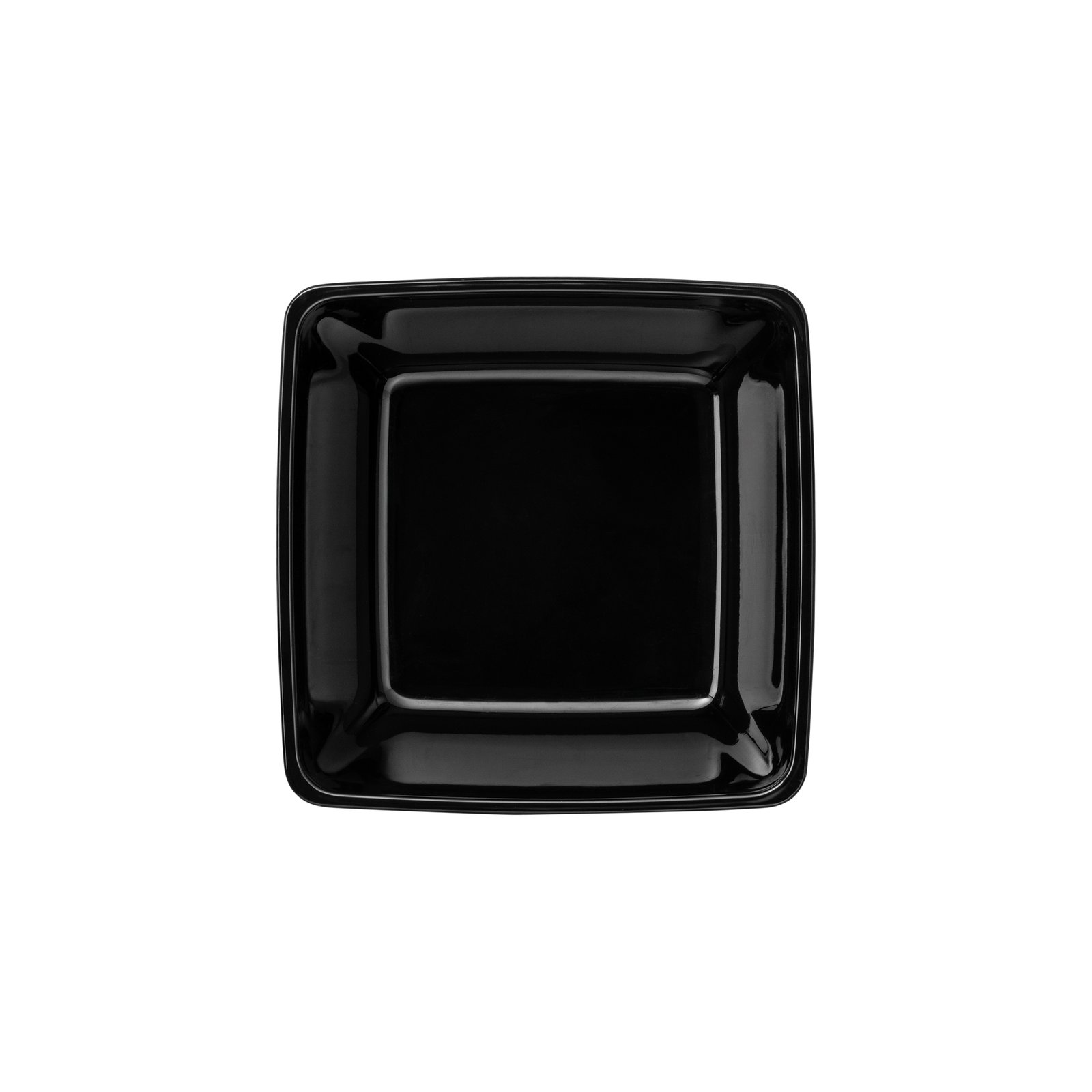 Schale DAY & NIGHT, 19 x 19 x 8,5 cm, schwarz, Melamin