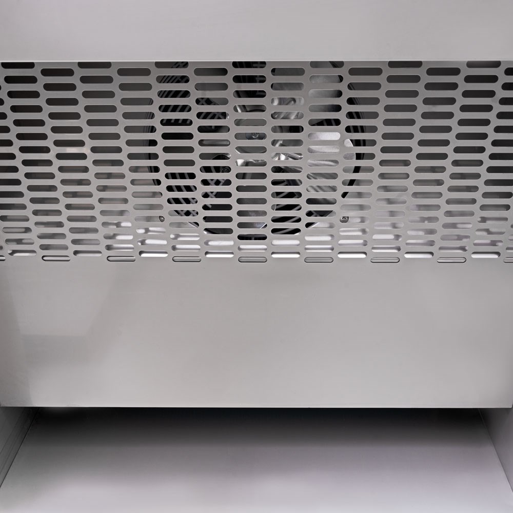 Doppeltür-Kühlschrank, Edelstahl, GN 2/1, 1480x830x2010 mm (BxTxH), 0,44 kW