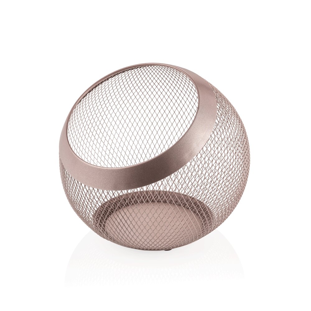 Metallkorb Ø 24 cm, (H) 24 cm