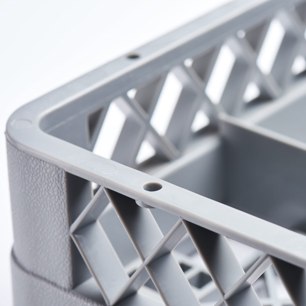 Spülkorb für Gläser und Tassen, 16 Fächer, 500 x 500 mm Spülkorb für Gläser und Tassen, 16 Fächer, 500 x 500 mm