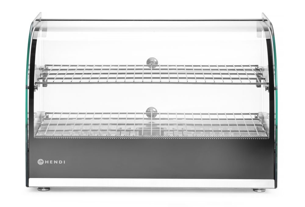 Warmhaltevitrine doppelt, HENDI, doppelt, Schwarz, 220-240V/800W, 554x376x(H)376mm Warmhaltevitrine doppelt, HENDI, doppelt, Schwarz, 220-240V/800W, 554x376x(H)376mm