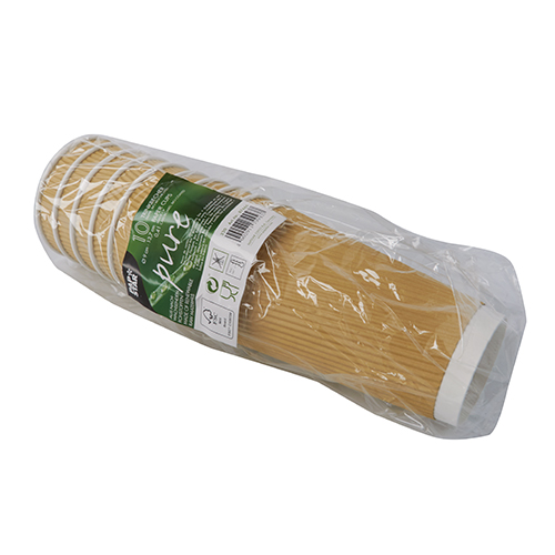 10 Trinkbecher, Pappe 0,4 l Ø 9 cm · 13,7 cm Ripple Wall 2400 Trinkbecher, Pappe 0,4 l Ø 9 cm · 13,7 cm Ripple Wall