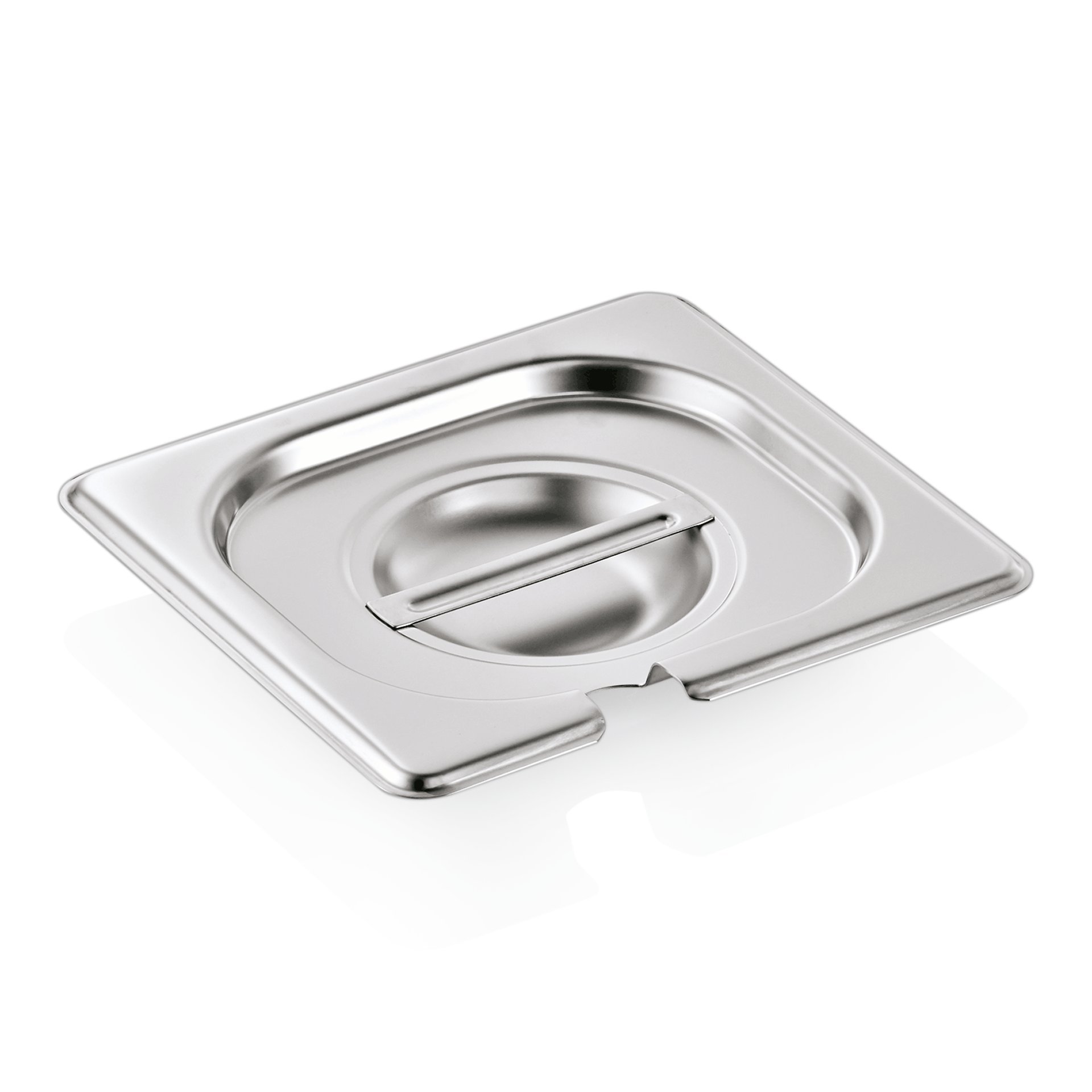 GN 1/6 Deckel mit Löffelaussparung GN 90