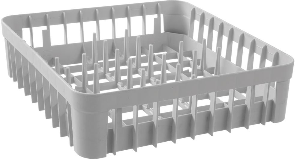 Gläserkorb für Gläserspüler, HENDI, mit 20 Stützstiften, 400x400x(H)110mm