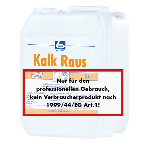 Dr. Becher Kalk Raus 5 l Dr. Becher Kalk Raus 5 l