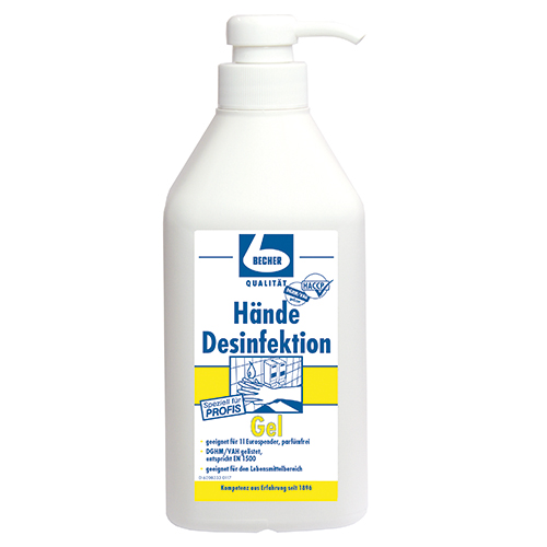 Dr. Becher Hände Desinfektion 1 l Gel Dr. Becher Hände Desinfektion 1 l Gel