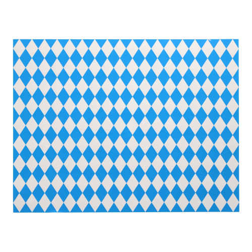 1000 Tischsets, Papier 30 cm x 40 cm "Bayrisch Blau"