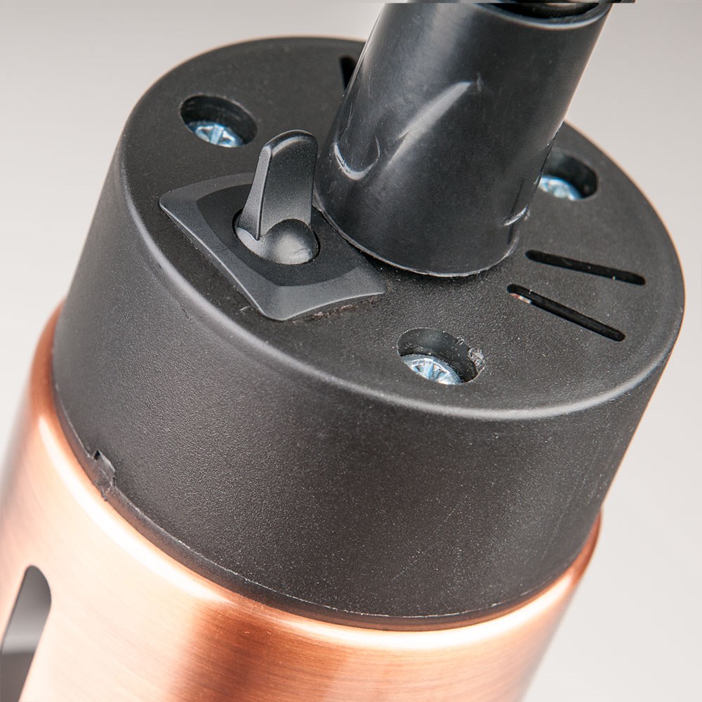 Wärmelampe zur Deckenbefestigung, bronze, 0,25 kW, Ø 290 mm