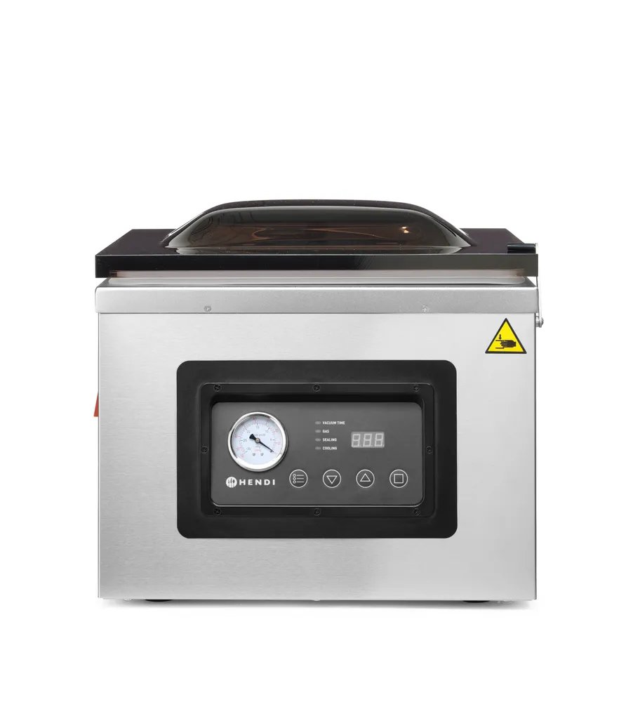 Vakuumkammer-Verpackungsmaschine Profi Line 410, Profi Line, Dichtungsband: 410 mm, 230V/1100W, 510x625x(H)455mm