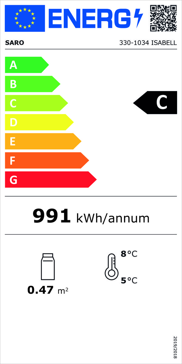 Kuchenvitrine108Liter,ModellISABELL