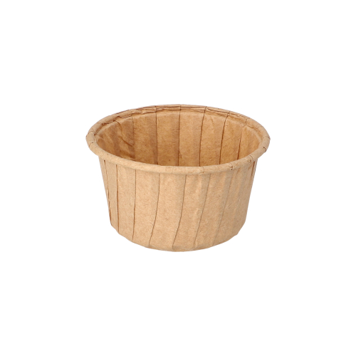 22400 Backformen "pure" 105 ml Ø 7 cm · 4 cm braun