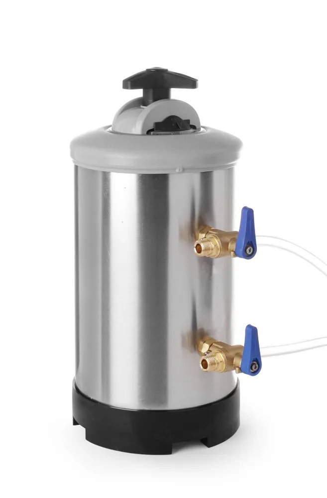 Wasserenthärter, Filterkapazität: (20°dH/30°dH/40°dH) 1200/1000/900, 8L, ⌀185x(H)400mm Wasserenthärter, Filterkapazität: (20°dH/30°dH/40°dH) 1200/1000/900, 8L, ⌀185x(H)400mm