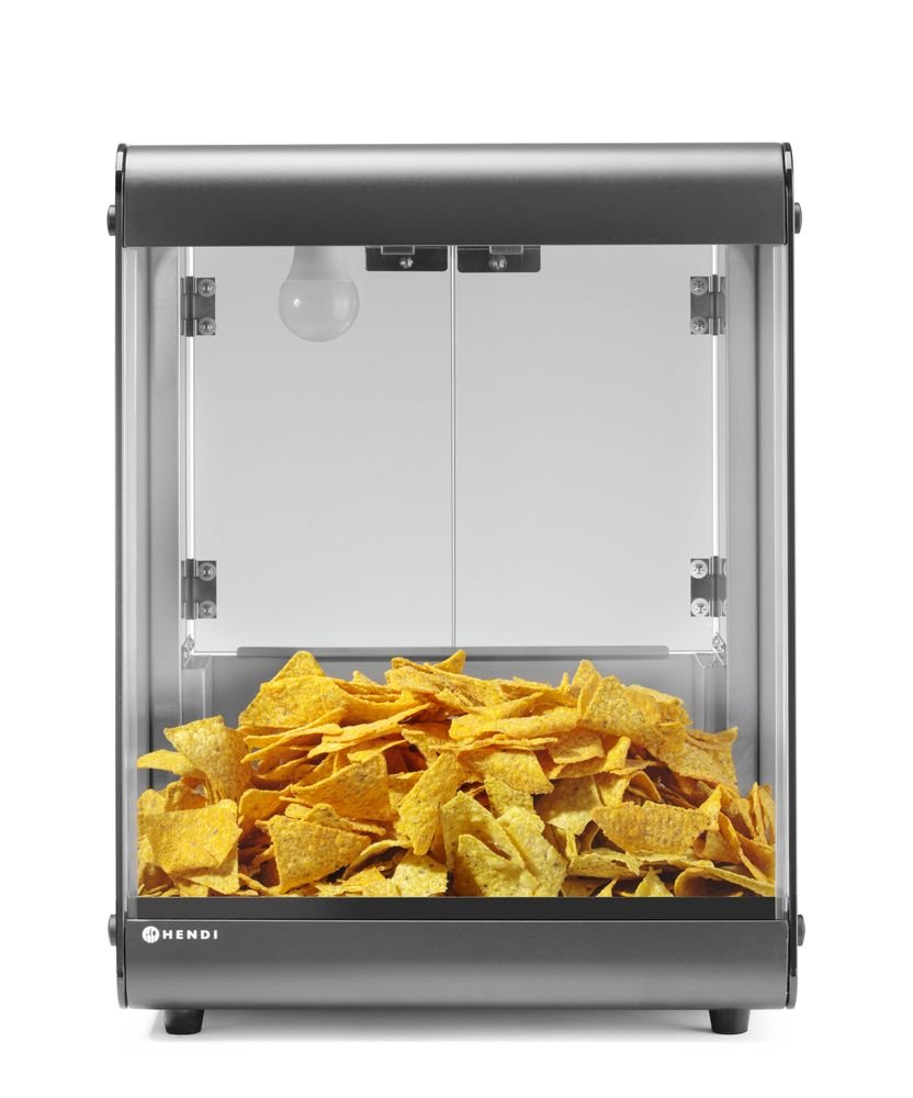 Nacho-Wärmer, HENDI, Schwarz, 220-240V/500W, 400x344x(H)525mm Nacho-Wärmer, HENDI, Schwarz, 220-240V/500W, 400x344x(H)525mm