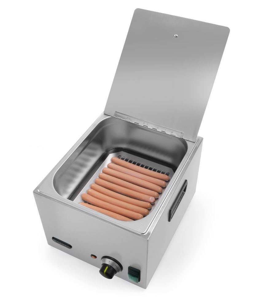 Würstchenwärmer 10 Liter, HENDI, Kitchen Line, 10L, 230V/1000W, 405x290x(H)254mm