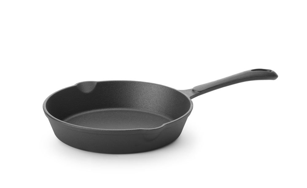 Gusseisenpfanne, HENDI, Schwarz, ⌀165x(H)35mm Gusseisenpfanne, HENDI, Schwarz, ⌀250x(H)40mm