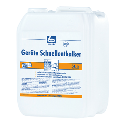 Dr. Becher Geräte Schnellentkalker 5 l Dr. Becher Geräte Schnellentkalker 5 l