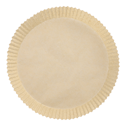 100 Backpapiere Ø 23 cm · 4,5 cm braun für Heißluftfritteusen 18000 Backpapiere Ø 23 cm · 4,5 cm braun für Heißluftfritteusen