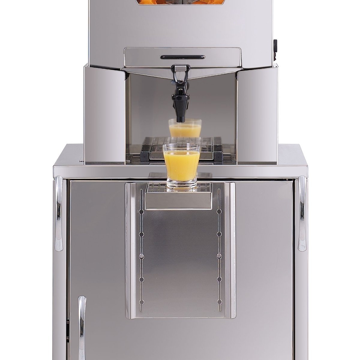 Orangensaftpresse SB Naranja Automatischer Orangen-Entsafter für Selbstbedienung Orangensaftpresse SB Naranja Automatischer Orangen-Entsafter für Selbstbedienung