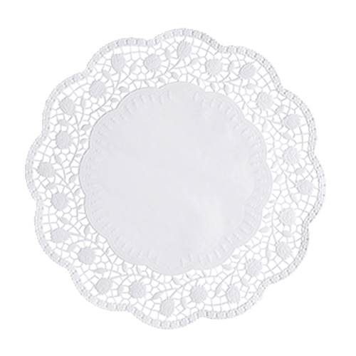 80000 Tortenspitzen rund Ø 30 cm weiss