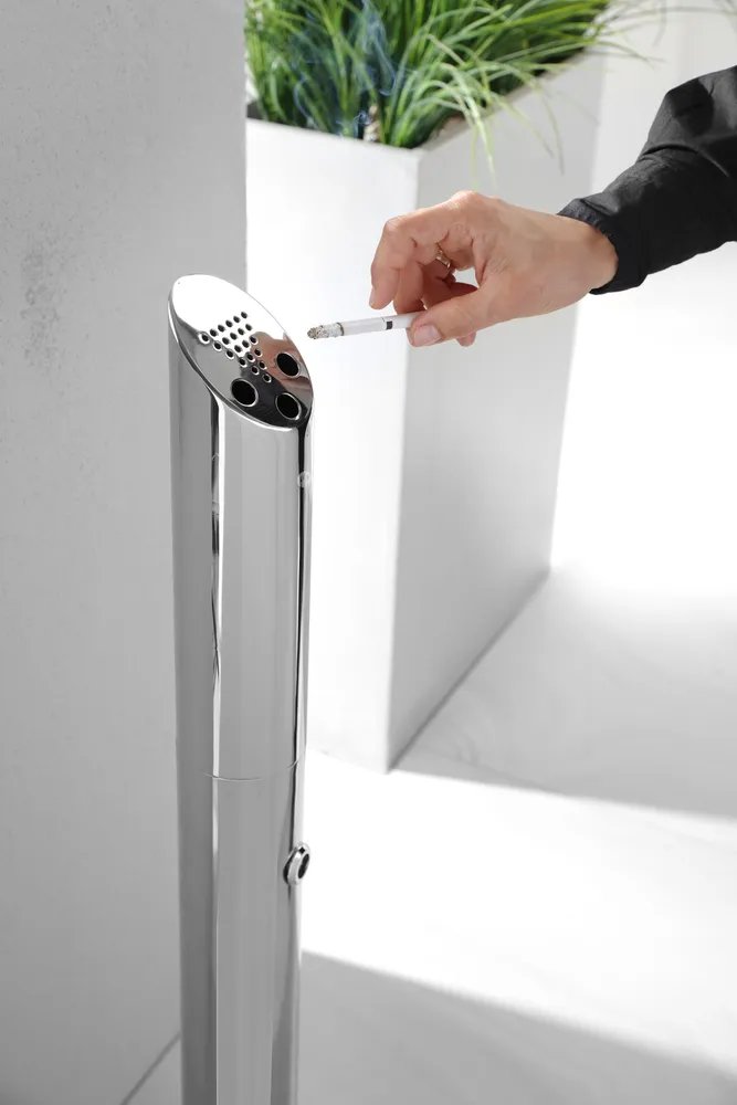 Standaschenbecher Säulenmodell, ⌀170x(H)920mm