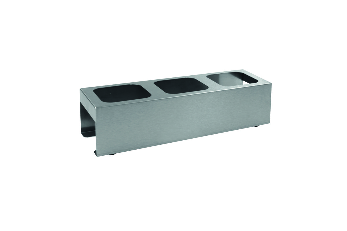 Ständer für Druckknop-Dosierspender quadratisch